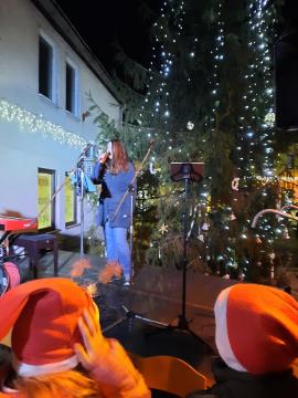 V staro mestno jedro je prispel Božiček (4)